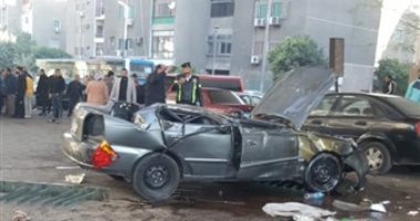 مصرع سائق فى حادث تصادم سيارة و"توك توك" بمنطقة السلام