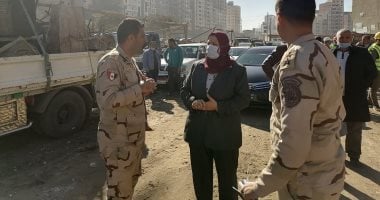 اصطفاف المعدات المشاركة فى العمل بمبادرة حياة كريمة لتطوير 26 قرية بالدقهلية 
