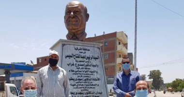 تماثيل مجدى يعقوب وشيخ الأزهر الأسبق يبحثان عن مقر بالشرقية.. فيديو لايف