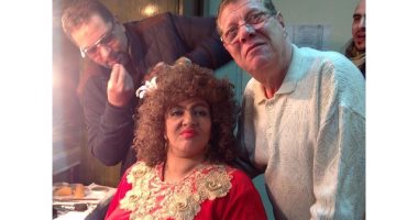 هالة صدقى تكشف عن صورة من كواليس مسلسل عفاريت عدلى علام: الكوميديا علاج فعال
