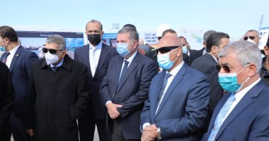 وزيرا النقل وقطاع الأعمال ورئيس قناة السويس يتفقدون تنفيذ محطة متعددة الأغراض بالإسكندرية