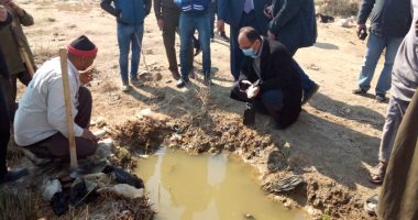 جامعة حلوان تشكل لجنة لحل مشاكل المياه الجوفية بعرب غنيم