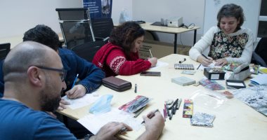 مركز جسور بالكنيسة الأسقفية يقيم ورشة الأوريجامى للأطفال السبت