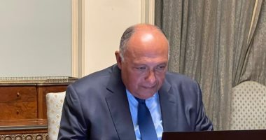شكرى: مصر متمسكة بضرورة التوصل لاتفاق قانونى ملزم لملء وتشغيل سد النهضة