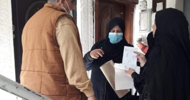 استمرار أعمال تحصيل متأخرات رسوم النظافة بمنطقة أبراج النور ببورسعيد 