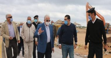 محافظ جنوب سيناء يتابع نسب التنفيذ لأعمال تطوير الهضبة وإنشاء ممشى سياحى