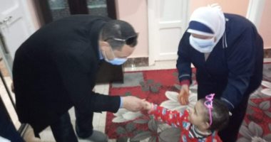 وكيل صحة بالمنوفية يتفقد دار الأطفال المعثور عليهم بالمركز الصحى بميت خاقان