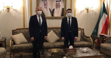 سفير الأردن يلتقى مندوب الكويت بالجامعة العربة لبحث تعزيز التعاون المشترك