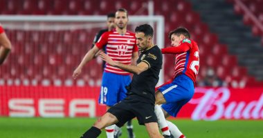 سولدادو يضاعف تقدم غرناطة على برشلونة فى كأس إسبانيا.. فيديو