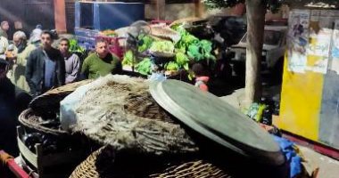 رفع الإشغالات وغلق المحال غير المرخصة بشوارع مدينة الزقازيق