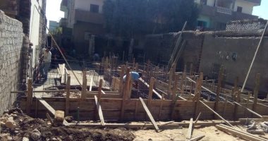 إيقاف 5 حالات بناء مخالف بسمالوط رصدتها وحدة المتغيرات المكانية بالمنيا