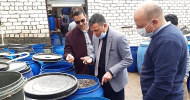 ضبط 93 ألف كيلو مخلل غير صالح للاستهلاك فى معمل بدون ترخيص بمطروح