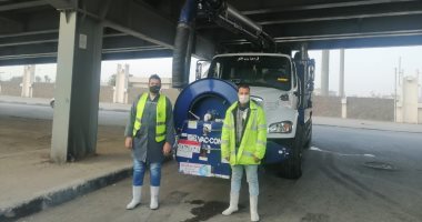 القابضة للمياه: الدفع بــ362 معدة استعدادا للأمطار بالقاهرة الكبرى