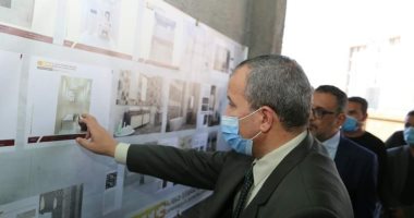 رئيس جامعة السويس يتفقد مستشفى تعليمي للجامعة