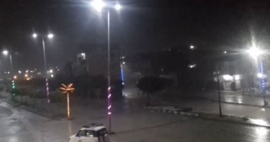 أمطار غزير بشمال سيناء والمحافظة ترفع درجة الطوارئ بمختلف المراكز