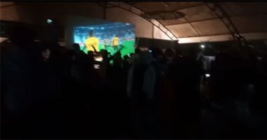 أديله عمرى وبرضه قليل.. شاهد فرحة جماهير الأهلي فى المنيا بعد الفوز على الدحيل