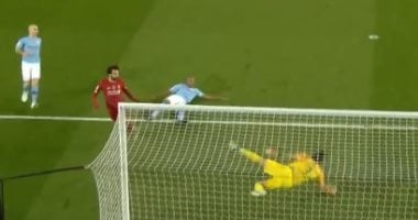 ليفربول يستعد لقمة مانشستر سيتى بهدف رأسية على طريقة محمد صلاح.. فيديو