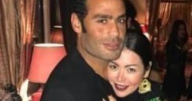 لقاء الخميسى تحتفل بعيد ميلاد عبد المنصف: happiest birthday ever love