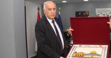 اللجنة الثلاثية باتحاد الكرة تستقبل وزير الرياضة الفلسطيني.. صور 