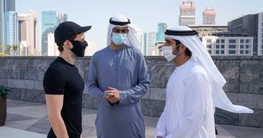 ولى عهد دبى يلتقى مؤسس تيليجرام للتعرف على قصة نجاحه الملهمة.. صور