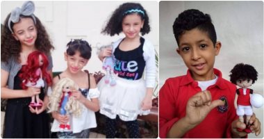 رحاب عشقت الكروشيه من الطفولة واحترفت صنع عرائس تشبه الأطفال.. صور 