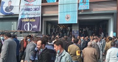 1100 ناخب أدلوا بأصواتهم قبل إغلاق صناديق الاقتراع لمحامين بنى سويف