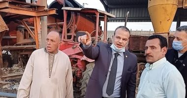 رئيس مدينة المحلة يتابع أعمال تطوير مصنع تدوير القمامة.. صور