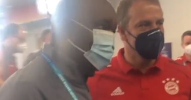 شاهد.. موسيماني مع مدرب بايرن ميونيخ قبل مواجهة الغد فى المونديال