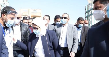 ‏وزيرة الصحة توجة بسرعة إحلال وتجديد الوحدة الصحية بقرية الشيخ موسى بالجيزة