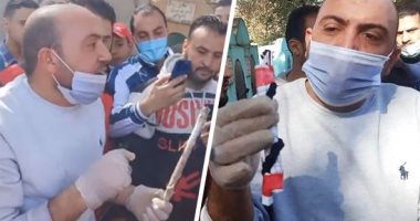 تعاويذ على الجماجم واستخراج أعمال سحر ودجل من إحدى مقابر الشرقية.. أحد المشاركين بحملات التنظيف: الأعمال المستخرجة مشابهة وساحر واحد بالمنطقة.. ويمكن معرفة المسحورين لأن الساحر يكتب أسماءهم.. فيديو وصور