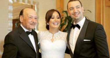 أول تعليق من معز مسعود بعد عقد قرانه على الفنانة حلا شيحة