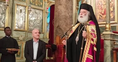 البابا ثيودروس يلتقى مدير مدرسة القديس أثناسيوس لإعداد الكهنة للخدمة بإفريقيا