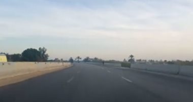تعرف على حالة الطقس والشبورة بطريق "بورسعيد - القاهرة".. فيديو لايف