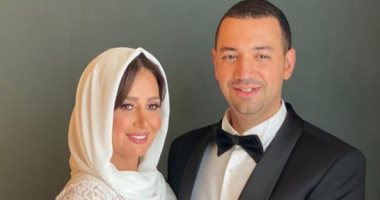 حلا شيحة بالحجاب خلال عقد القران على الداعية معز مسعود