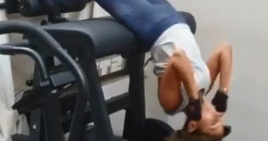 دينا الشربينى فى ظهور جديد من الجيم بتمرينات رياضية مكثفة .. فيديو وصور