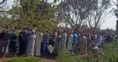 زفته كانت امبارح.. تشييع جثمان العريس المتوفى ليلة فرحه بالشرقية