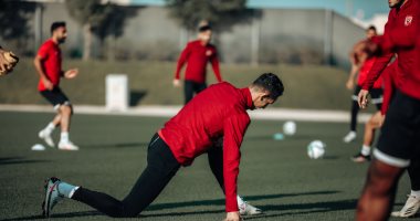 مران الأهلي.. معلول يشارك في تدريبات الكرة.. وجلسة الخطيب والحاوي