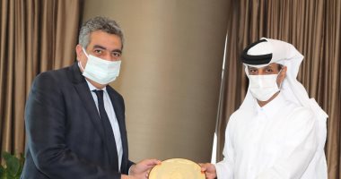 رئيس الاتحاد القطري يستقبل رئيس اللجنة الثلاثية بالجبلاية 