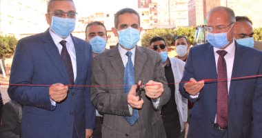 محافظ الغربية يفتتح المركز التكنولوجى بقطور.. صور