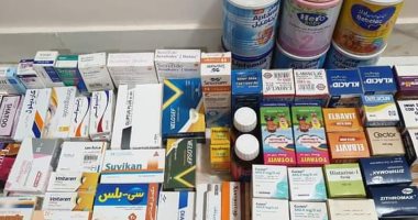 ضبط أدوية مجهولة المصدر ومنتهية خلال حملات تفتيشية بصيدليات دمياط