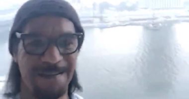 رابح صقر من أمام النيل: جو القاهرة "فظيع" ومنورة بأهلها الطيبين .. فيديو