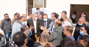 وفد التخطيط بمحافظة المنيا لمتابعة معدلات الإنجاز بقرى "حياة كريمة" لليوم الثانى