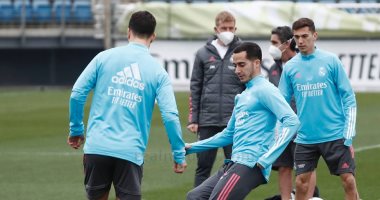 تدريبات شاقة لريال مدريد استعدادا للثأر من فالنسيا .. صور