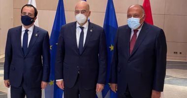 عقد آلية التعاون الثلاثى بين وزراء خارجية ومصر واليونان وقبرص فى أثينا