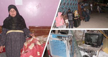 "المنزل المشتعل".. نيران تلتهم بيتا فى أسوان دون سبب.. السكان: نستيقظ وننام على حريق.. واستعانا بـ30 شيخا لإخراج "الجن" دون فائدة.. ويؤكدون: نعيش بخيمة بالشارع ولا نجرؤ على دخول المنزل.. ونناشد المحافظ المساعدة