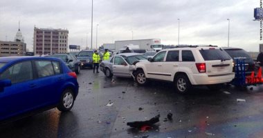 إصابة 4 أشخاص فى حادث انقلاب سيارة بطريق العلاقى بأسوان