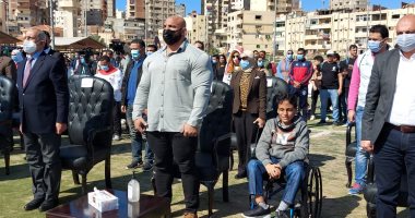 استقبال حافل لبيج رامى بافتتاح بطولة "ورك استريت أوت" بالإسكندرية.. فيديو وصور