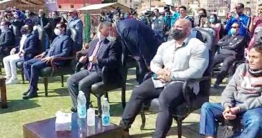 بيج رامى وكرم جابر يفتتحان بطولة "وورك ستريت أوت" بالإسكندرية.. فيديو
