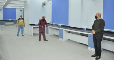 استمرار عمليات تعقيم وتطهير كليات ومنشآت ومستشفيات جامعة كفر الشيخ