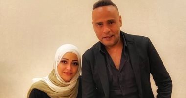 محمود عبد المغنى مهنئا زوجته بالفلانتين: "ربنا يديمك فى حياتنا والمودة بينا"